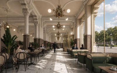 Amenajare interioară — Hotel Dacia, Satu Mare